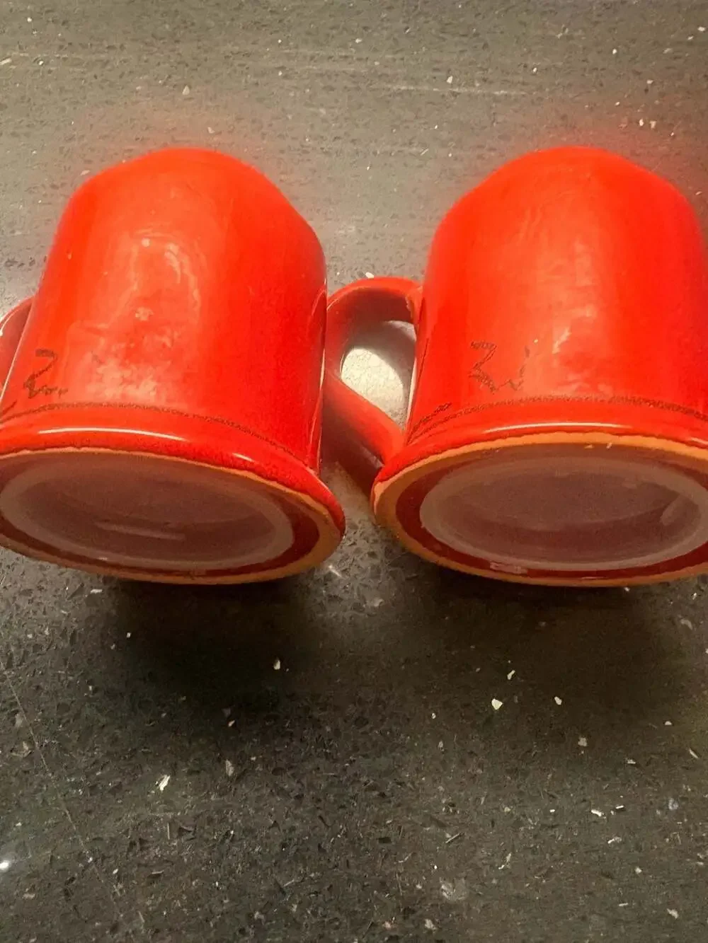 Mamma Ro Italian Red Pottery 4-Piece Creamer Sugar & Salt Pepper Set